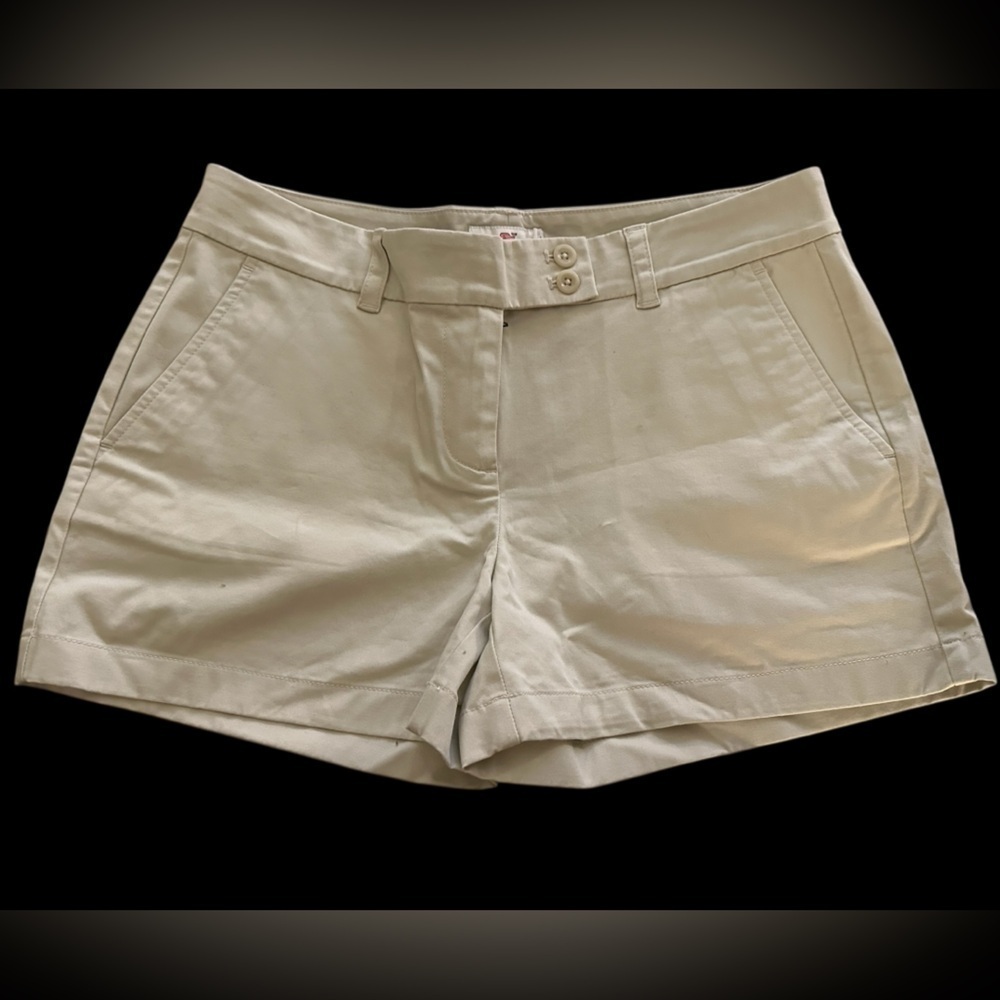 NWT Vineyard Vines Women's Beige Shorts Sz 8